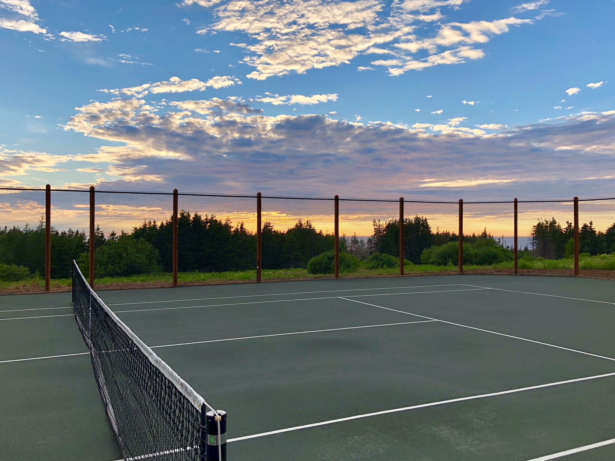 Cabot Cliffs Opens Two New Clay Tennis Courts goCapeBreton com